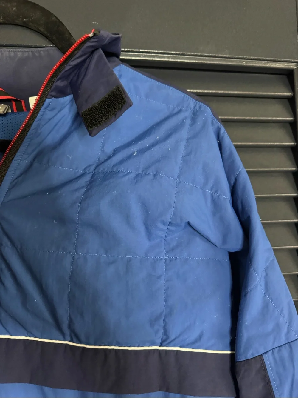 PUMA Scuderia Ferrari Anorak Windbreaker Men’s XL Blue Red